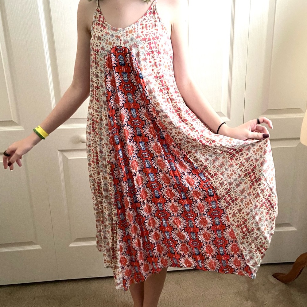 Nanette Lepore Boho Handkerchief Dress Sz 10